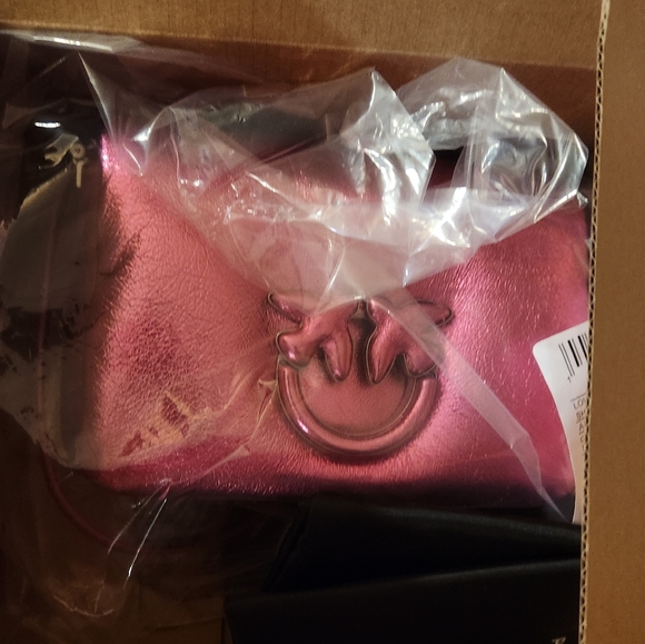 NEW Pinko Love Click Puff Baby Crossbody Bag - Picture 4 of 4